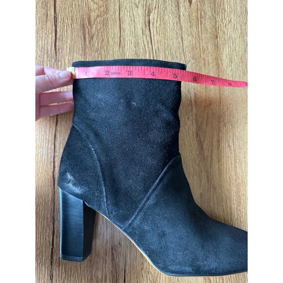 Franco Sarto Black L-Pia Ankle Boots Size 8 - Picture 6 of 6